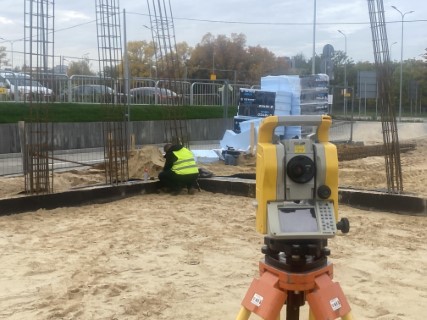 Budowa restauracji szybkiej obsługi KFC al. Ks. Popiełuszki Kielce 2022 r.